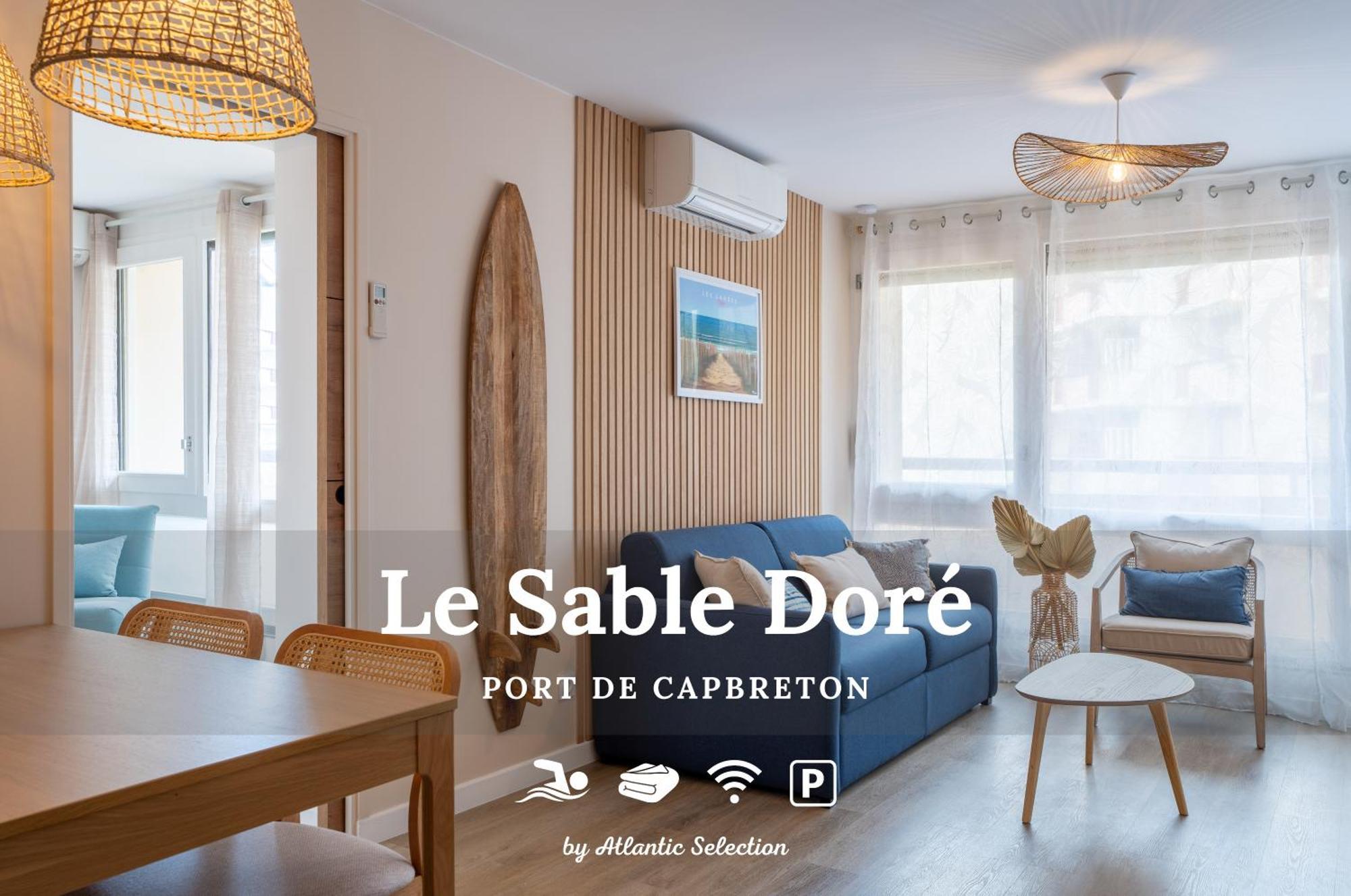 Atlantic Selection - Le Sable Dore - Piscine Et Parking Apartment Capbreton Ngoại thất bức ảnh